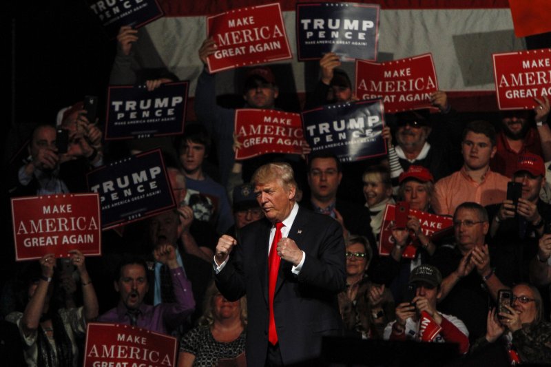 Donald Trump Holds Campaign Rally In Bangor, Maine
